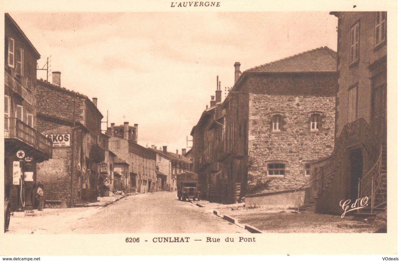 (63) Puy-de-Dôme - CPA - Cunlhat - Rue Du Pont - Cunlhat