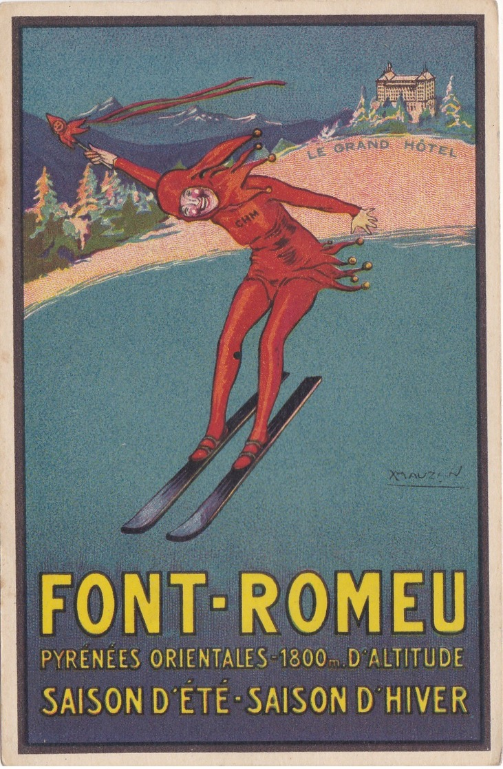 ILLUSTRATEUR MAUZAN FONT ROMEU - Mauzan, L.A.