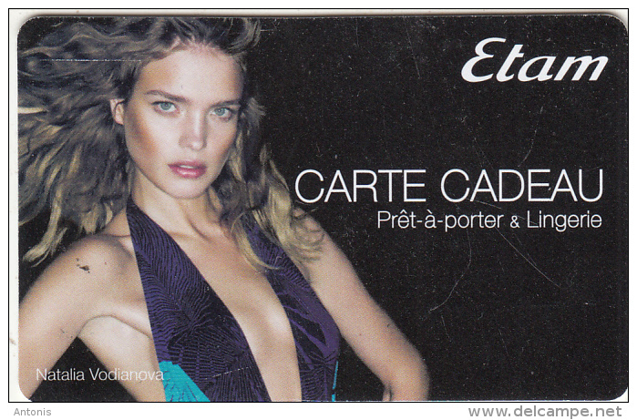 FRANCE - Natalia Vodianova, Etam Gift Card, Unused - Gift Cards