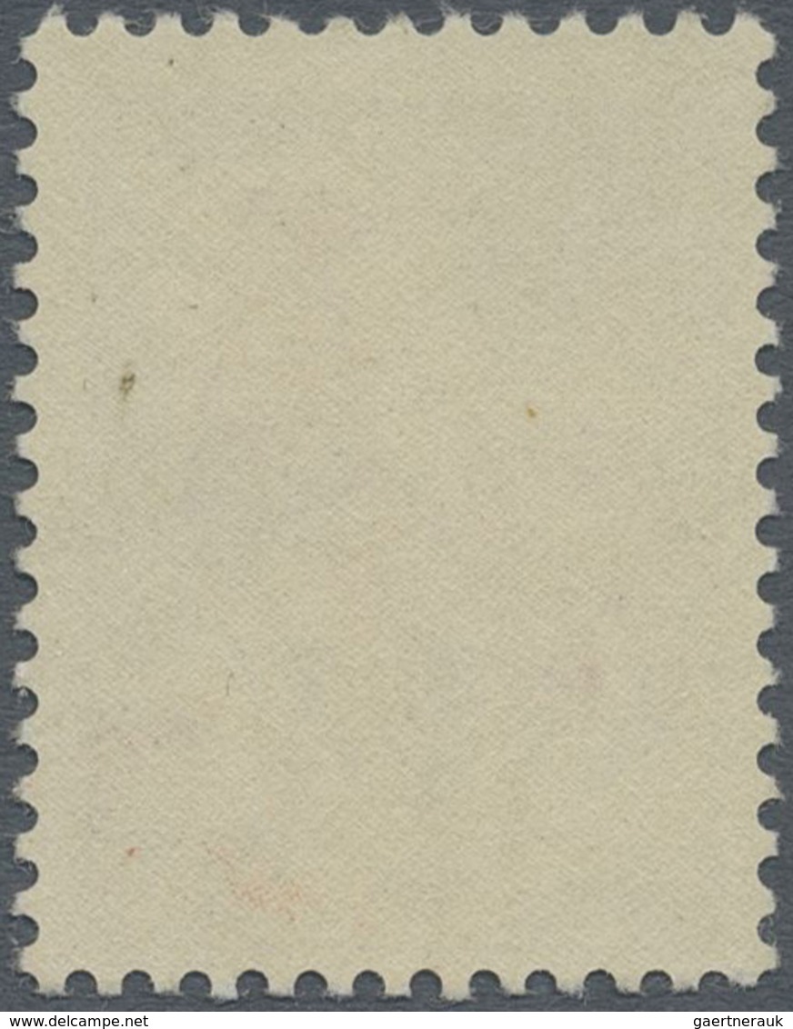 ** Frankreich: 1962, 0.25 Fr. Gallic Cock, Printed On Chemically Treated Stamp Paper Which Lights Up Un - Gebruikt