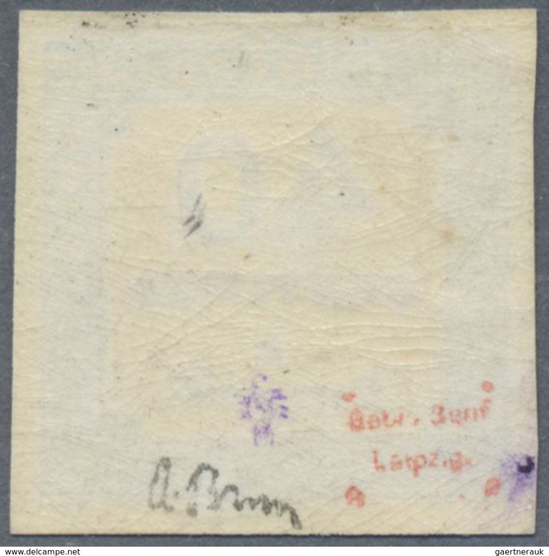 * Frankreich - Portomarken: 1871, 40 C. Light Blue, Having Bright Colors And On All Sides Full / With - 1859-1959 Lettres & Documents