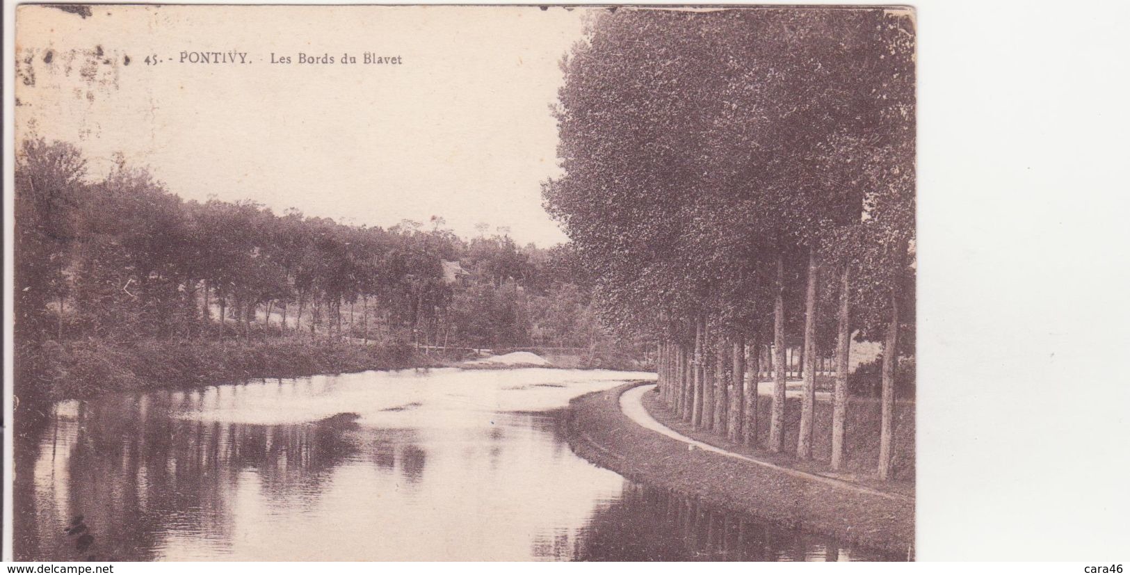 CPA - 45. PONTIVY - Les Bords Du Blavet - Pontivy