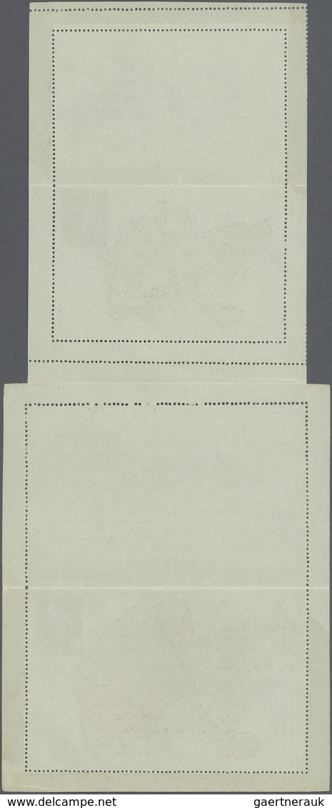 GA Frankreich - Ganzsachen: 1910, 30 C Violet On Bright Green Semeuse, Pneumatic Stationery Letter Card - Autres & Non Classés