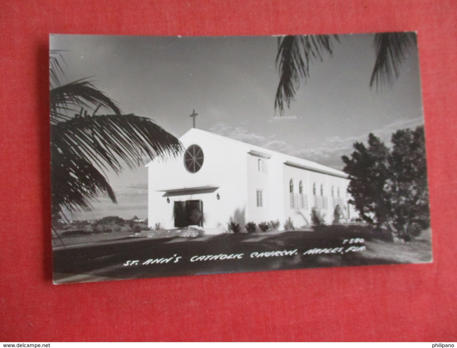 RPPC  St Ann's Church - Florida > Naples    -ref 2836 - Naples