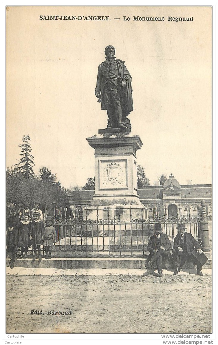 17 - SAINT JEAN D'ANGELY - Monument Regnaud - Saint-Jean-d'Angely