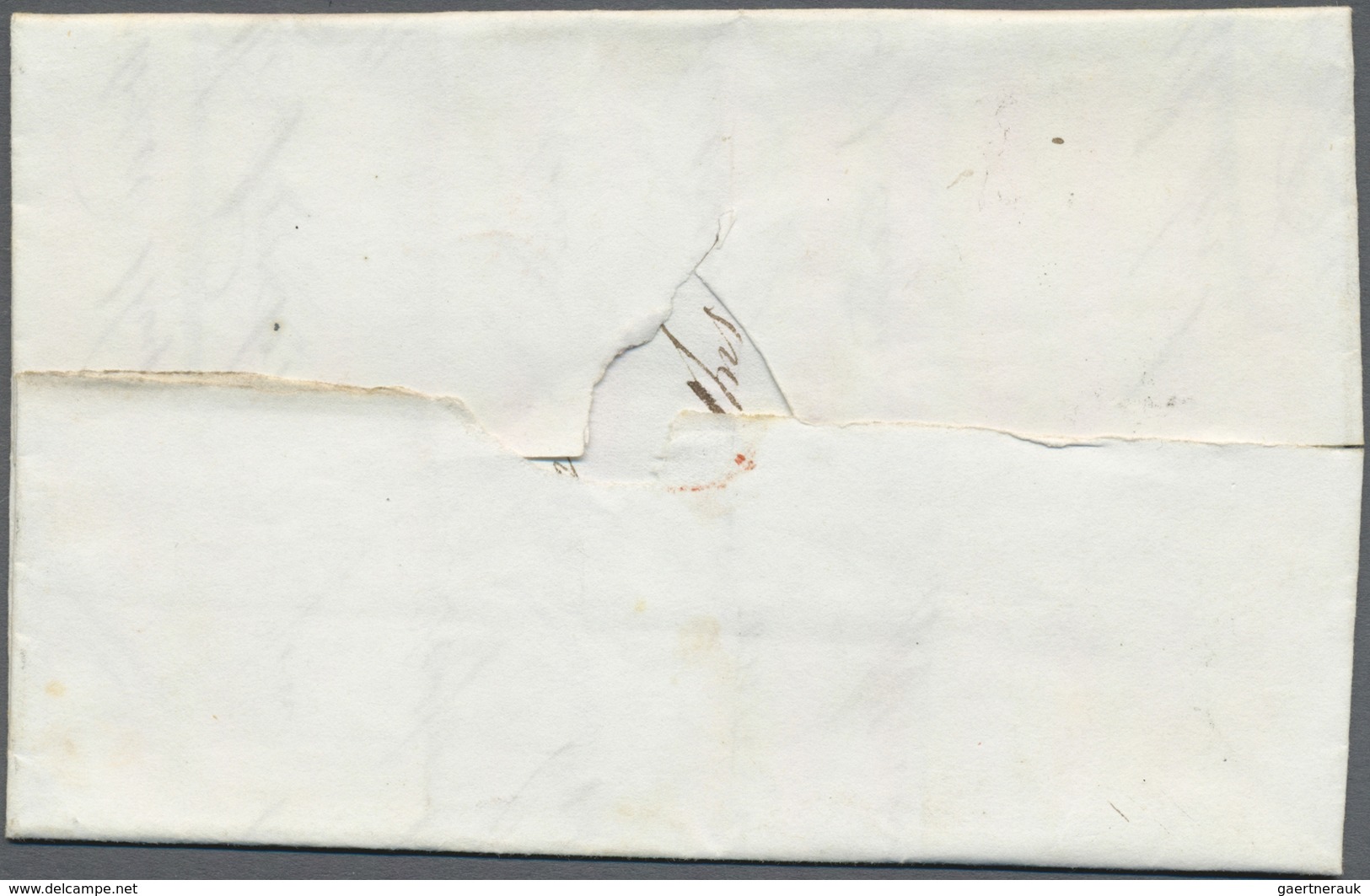 Br Großbritannien - Vorphilatelie: 1840, Folded Letter Written In "Marnhull" Dated 5 MAY 1840, That Mea - ...-1840 Préphilatélie