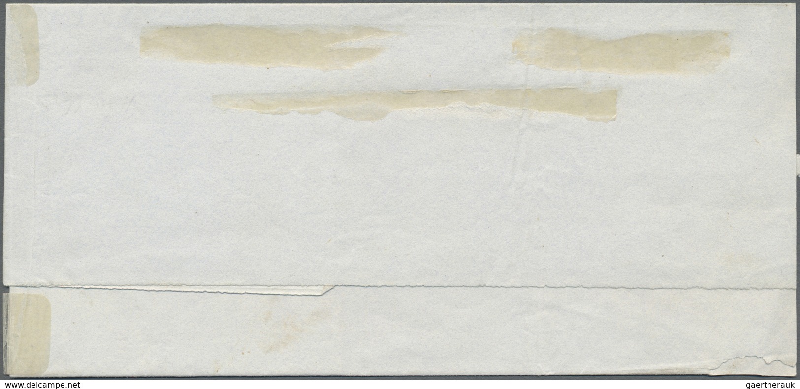 Br Großbritannien: 1840. Envelope (creases, Hinges) Addressed To Cork Bearing SG 1, 1d Black (plate 1a) - Autres & Non Classés