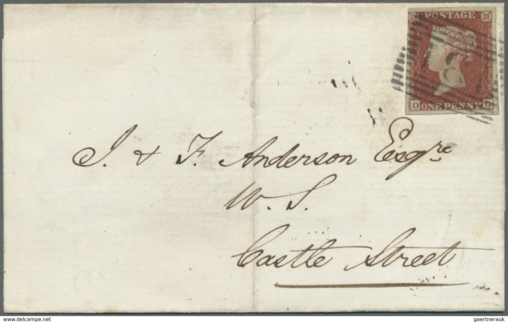 O/Br Großbritannien: 1841 Penny Red: Group Of Eleven Used Singles, One Used Pair And Three Covers Of 1d. - Autres & Non Classés