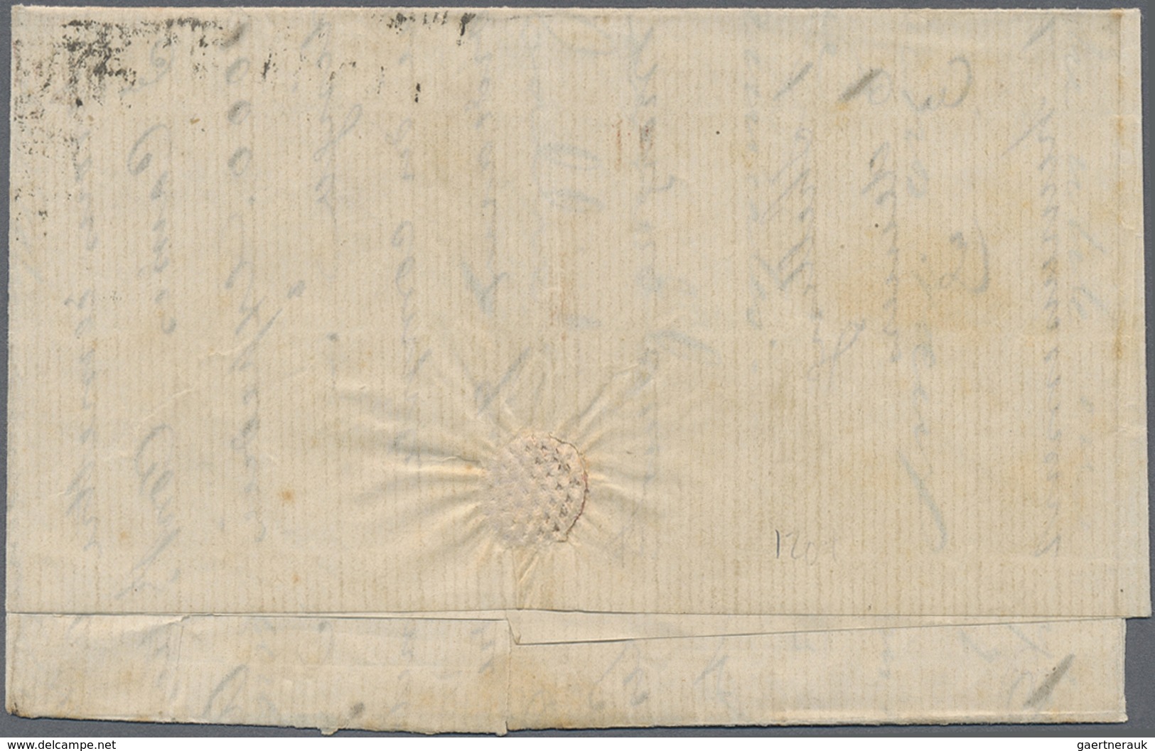 Br Großbritannien: 1867. Envelope Addressed To Bathurst, Gambia Bearing Great Britain SG 43, 1d Rose (p - Autres & Non Classés