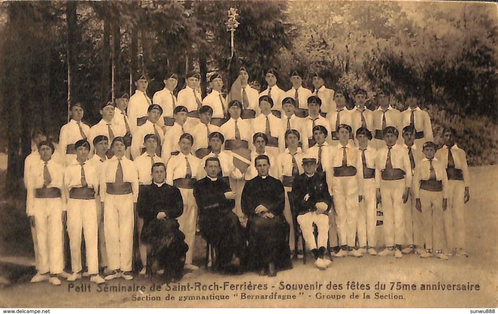 Ferrières - Petit Séminaire De Saint Roch - Section Gymnastique Bernardfagne (animée) - Ferrières