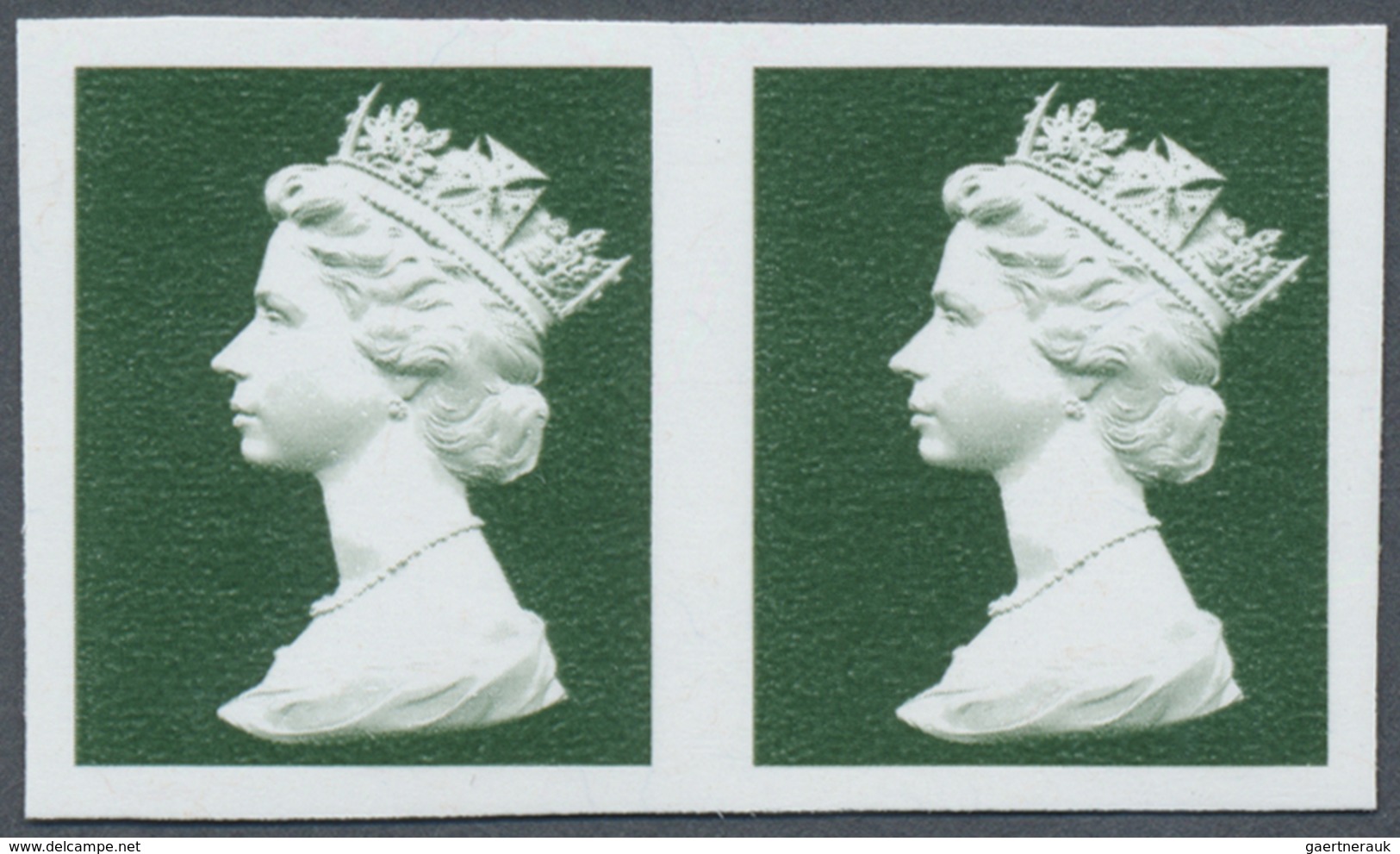 ** Großbritannien - Machin: 1997, Imperforate Proof In Issued Design Without Value On Gummed Paper, Hor - Série 'Machin'