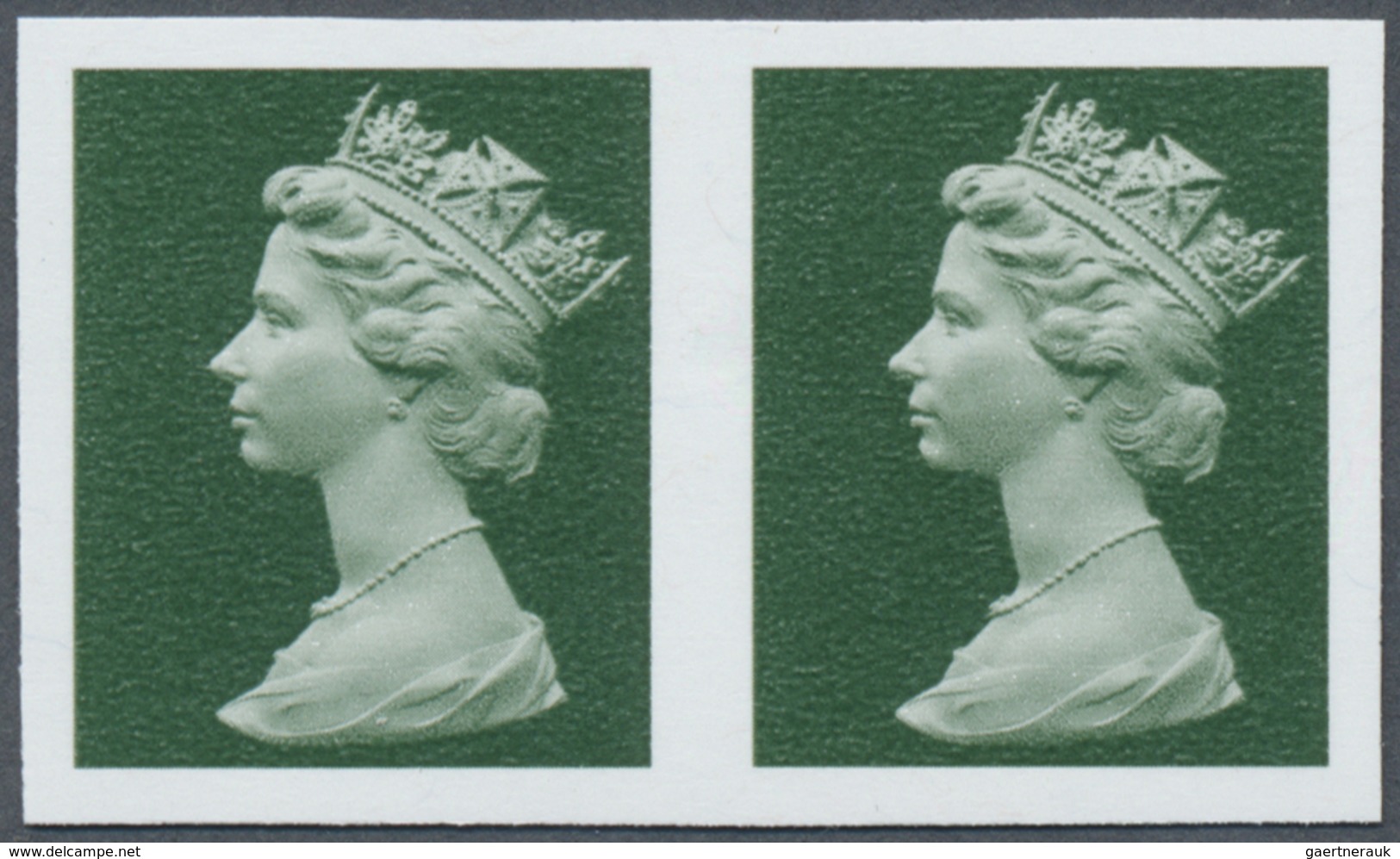 ** Großbritannien - Machin: 1997, Imperforate Proof In Issued Design Without Value On Gummed Paper, Hor - Série 'Machin'