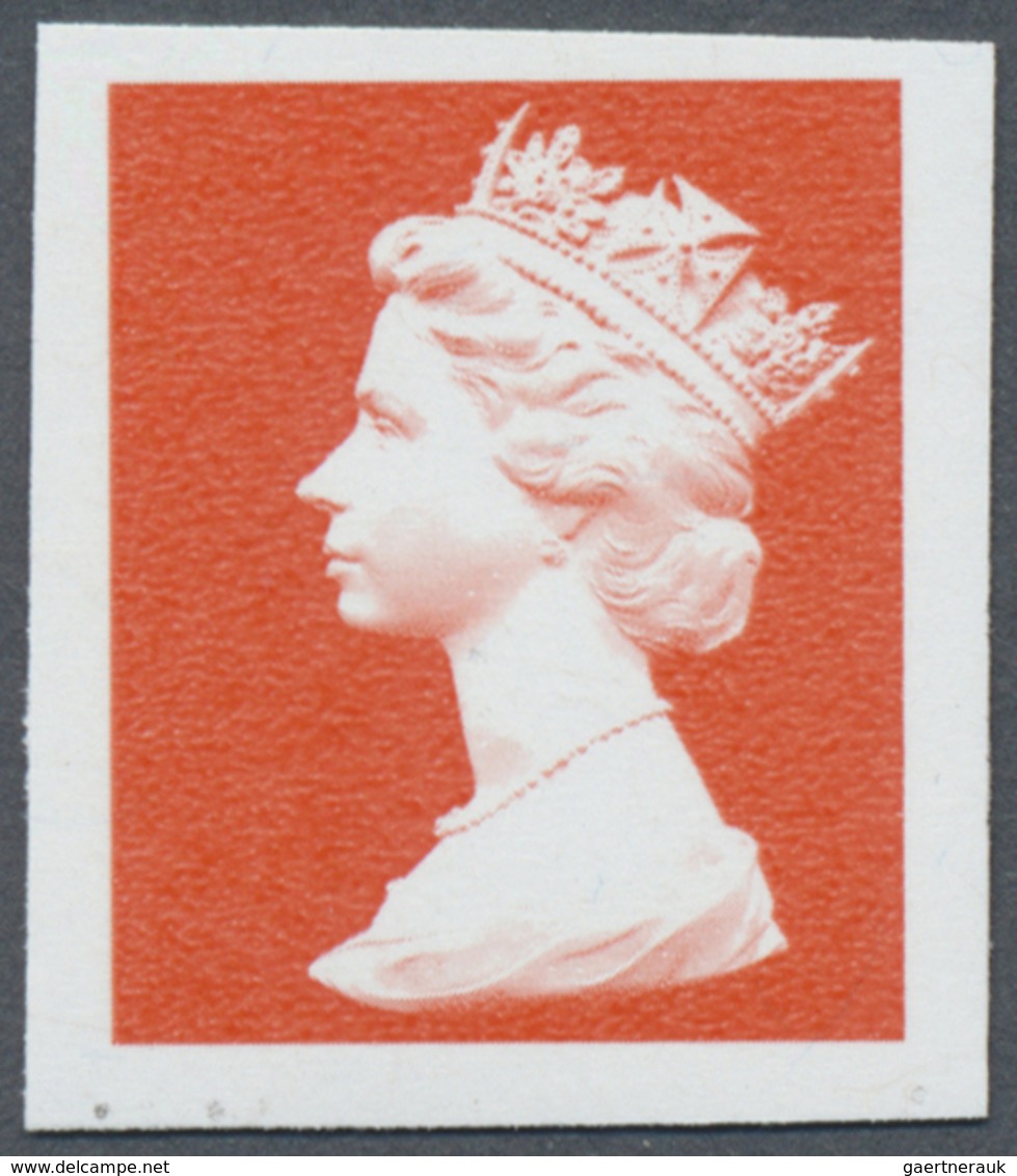 ** Großbritannien - Machin: 1997, Imperforate Proof In Issued Design Without Value On Gummed Paper, Sin - Machins