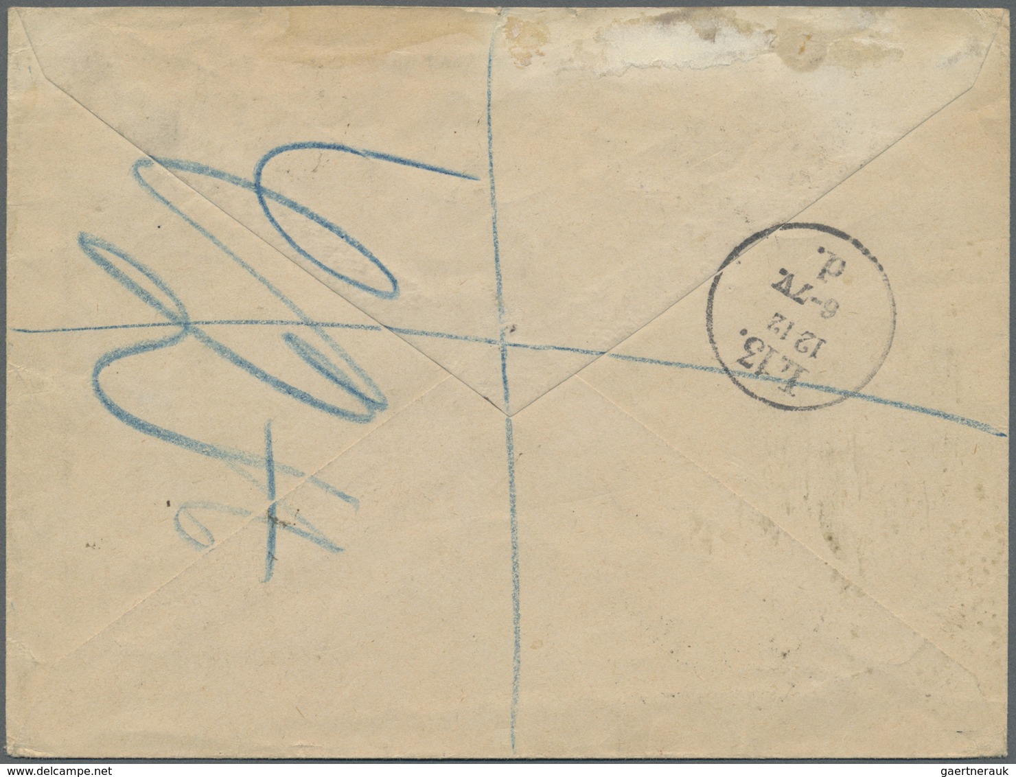 Br Britische Post In Marokko: 1906, Registered Letter With 10 And 20 Cent. QV And 5 Nad 50 Centimos Edw - Andere & Zonder Classificatie