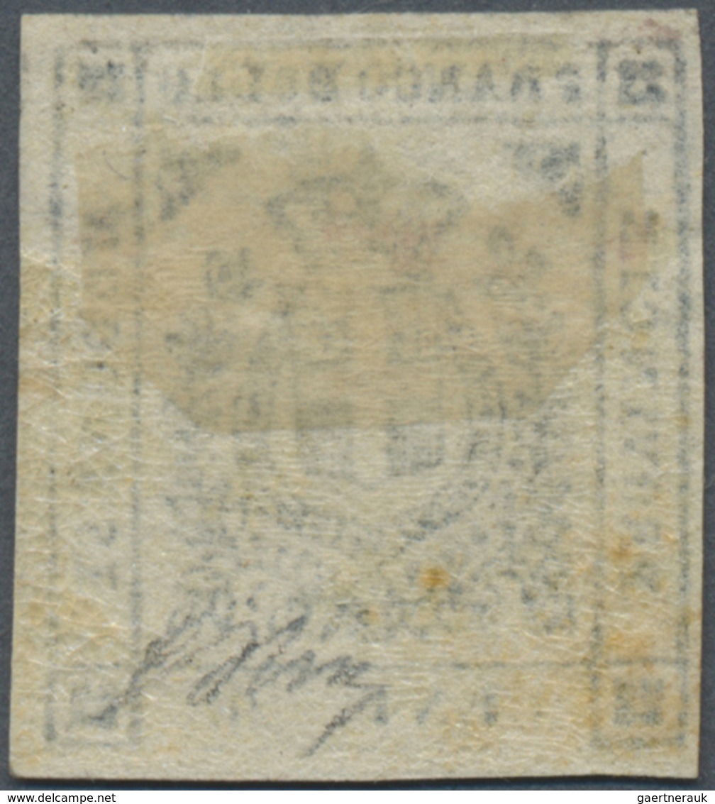 * Italien - Altitalienische Staaten: Modena: 1859, 20c. Bluish Violet, Fresh Colour, Full Margins, Min - Modène