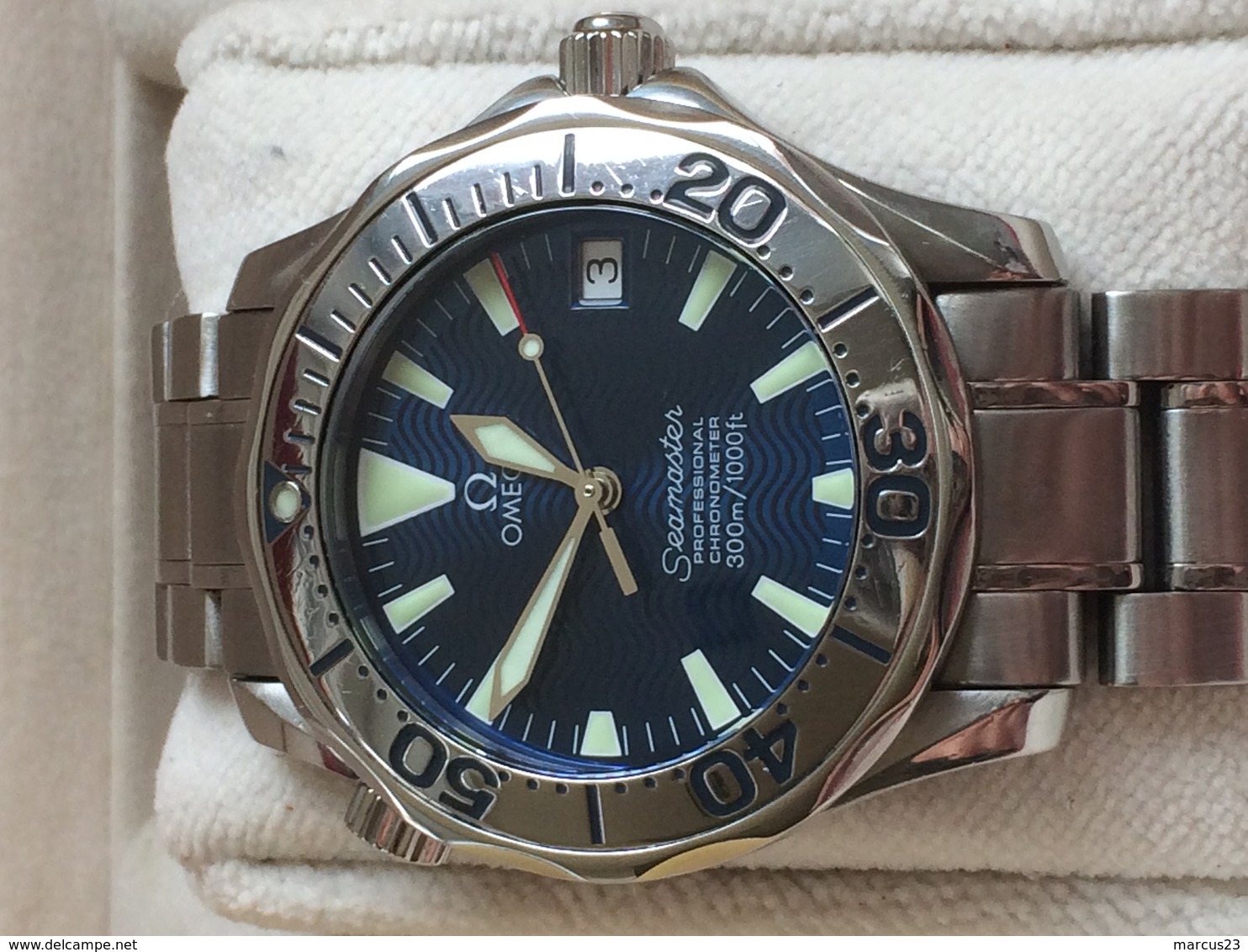 OMEGA SEAMASTER 300M PROFESSIONAL CHRONOMETRE, AUTOMATIC MID SIZE NEW DEMO MODEL - Montres Haut De Gamme