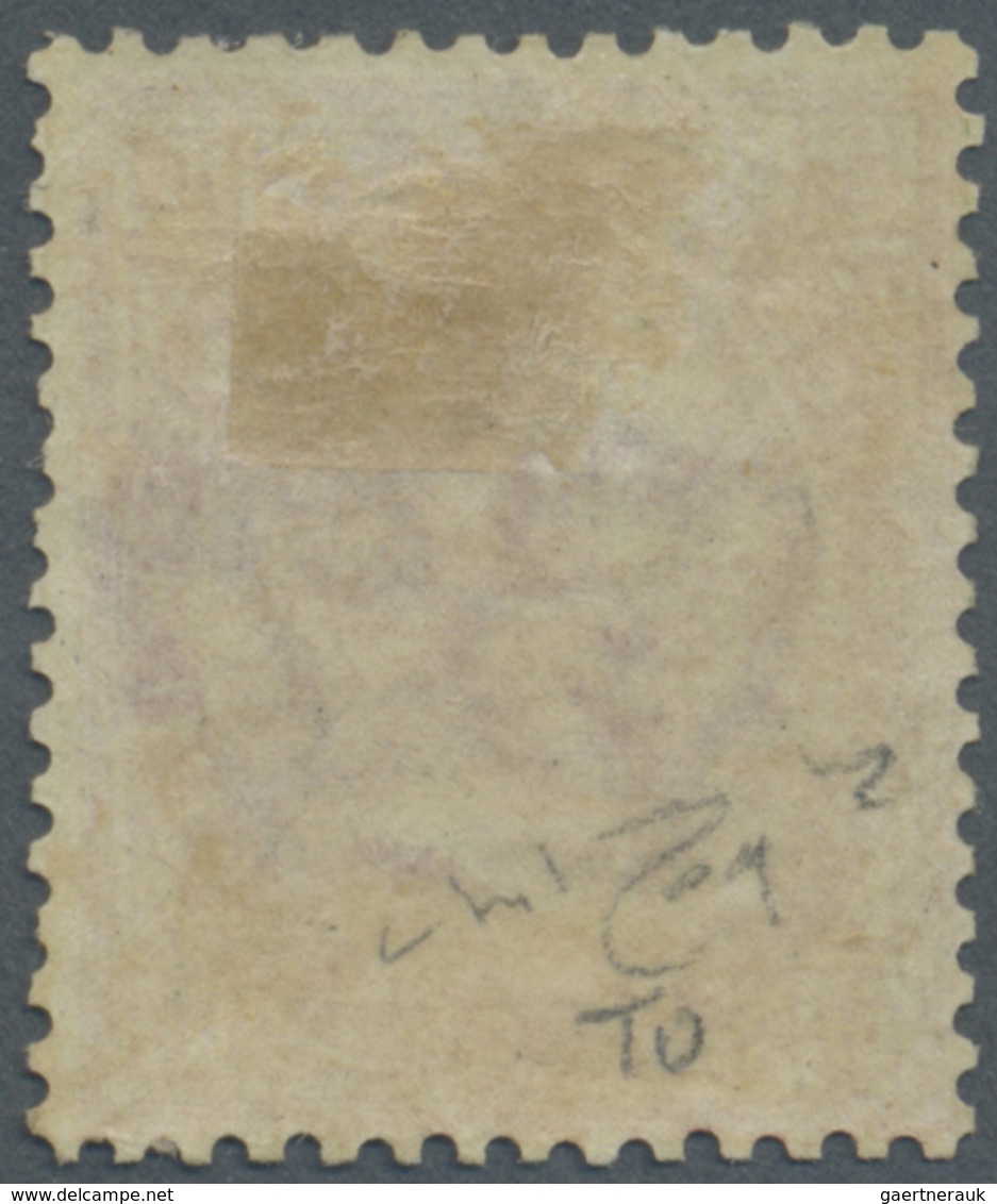 * Italien: 1863, 40c. Carmine, Fresh Colour And Well Perforated, Mint O.g. With Hinge Remnant, Signed - Marcophilie