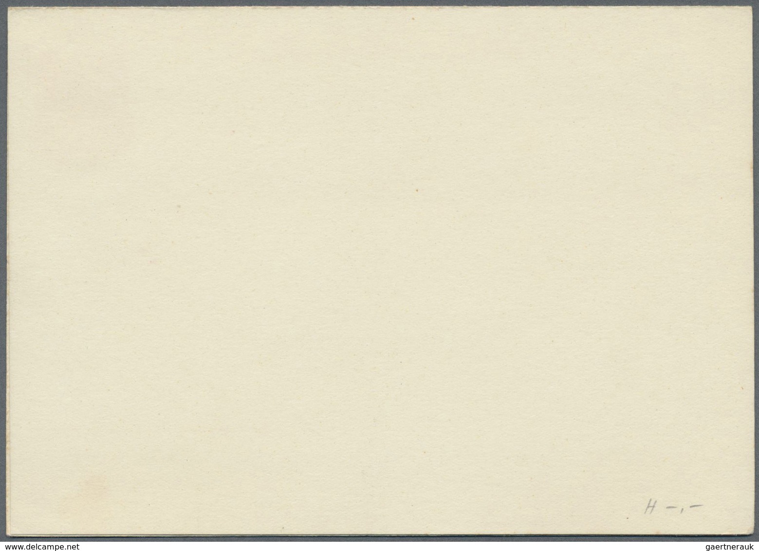 GA Italien - Ganzsachen: 1956: 35 L + 35 L Bilingual Replay Postal Stationary Card, Unused, Rare. (Mi. - Entiers Postaux