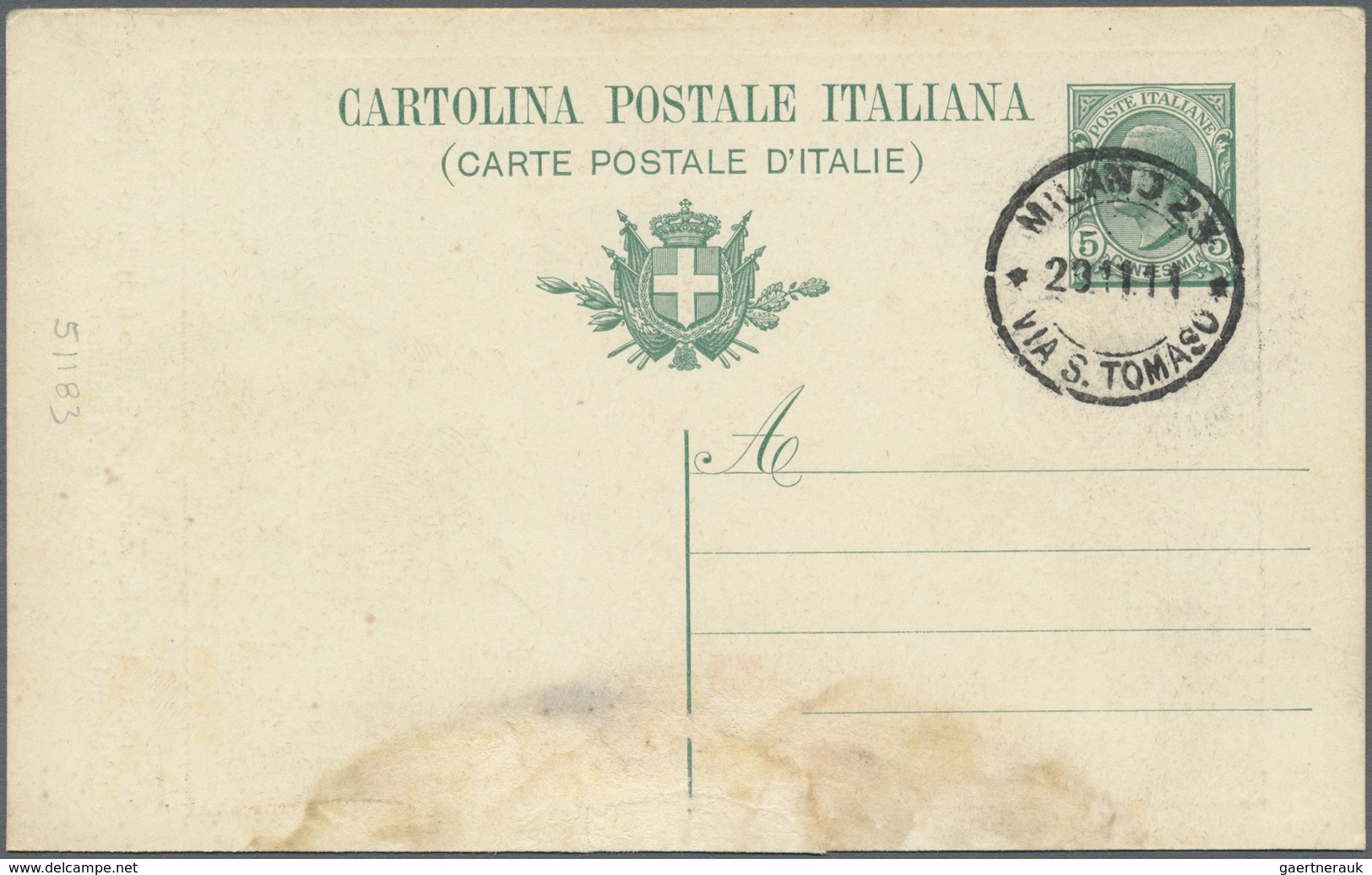 Br Italien - Stempel: "ROMA CAMERA DEL DEPUTATI" Clear On Two Preprinting Covers 1924 And 1925 (one "Il - Marcofilie