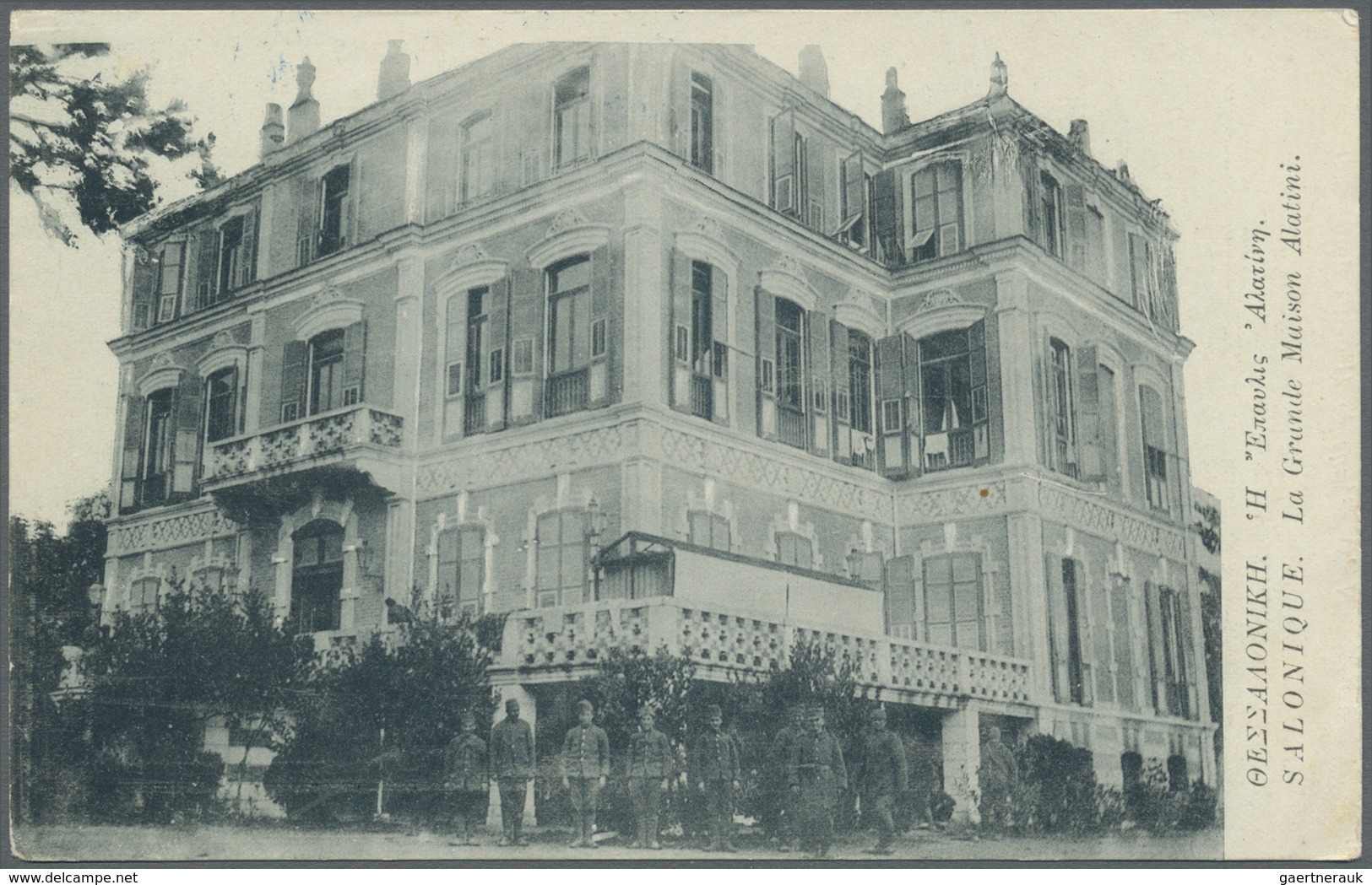 Br Italien - Stempel: 1919. Picture Post Card Written On Board The Italian Navy Steamer 'Piemonte' At S - Marcophilie