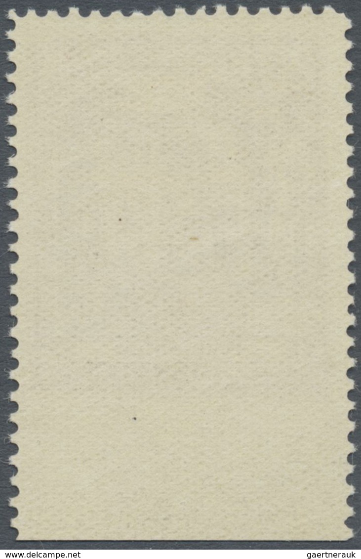 ** Liechtenstein: 1930, Freimarke 'Schlosshof Vaduz' 20 Rp. Rot Dreiseitig Gezähnt 11½ Und Am UNTERRAND - Lettres & Documents