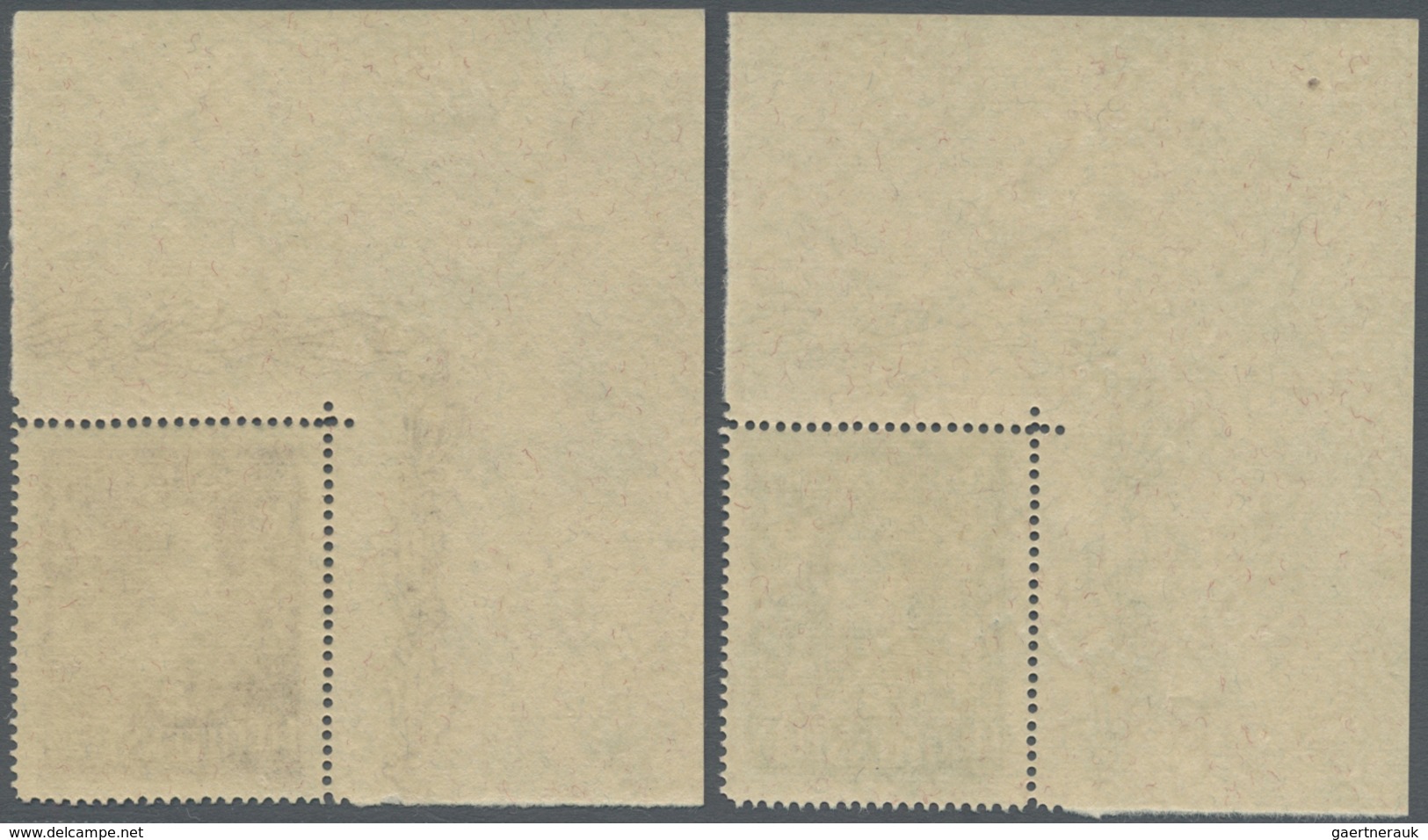 ** Liechtenstein: 1951, Freimarken: Fürstenpaar, Postfrischer Luxussatz In Zähnung L 14¾, Beide Marken - Brieven En Documenten