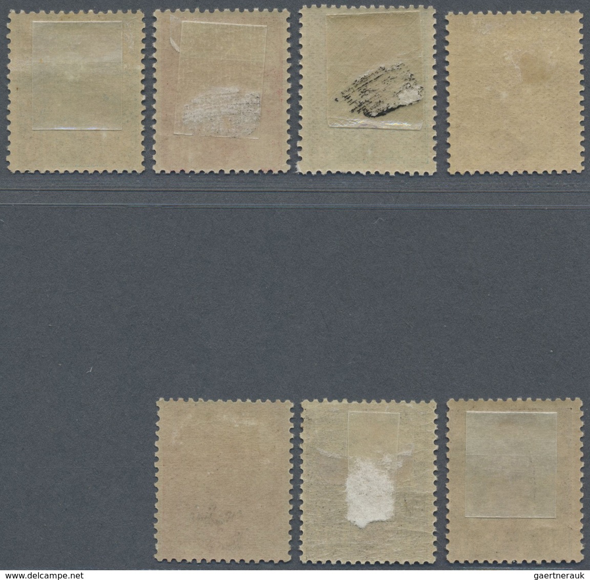 * Monaco: 1919, 2 C To 5 Fr. "Franz. War Widows And Orphans", Complete Set (7 Items) Unused With Origi - Neufs