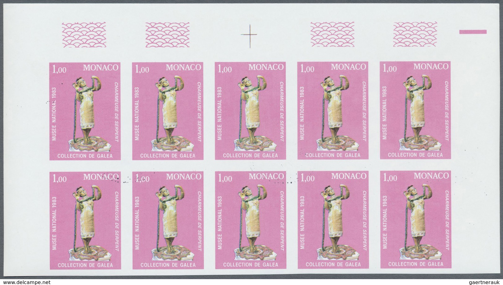 ** Monaco: 1983, Automaten Des 19. Jahrhunderts Aus Dem Nationalmuseum Kompletter Satz Von Acht Werten - Neufs