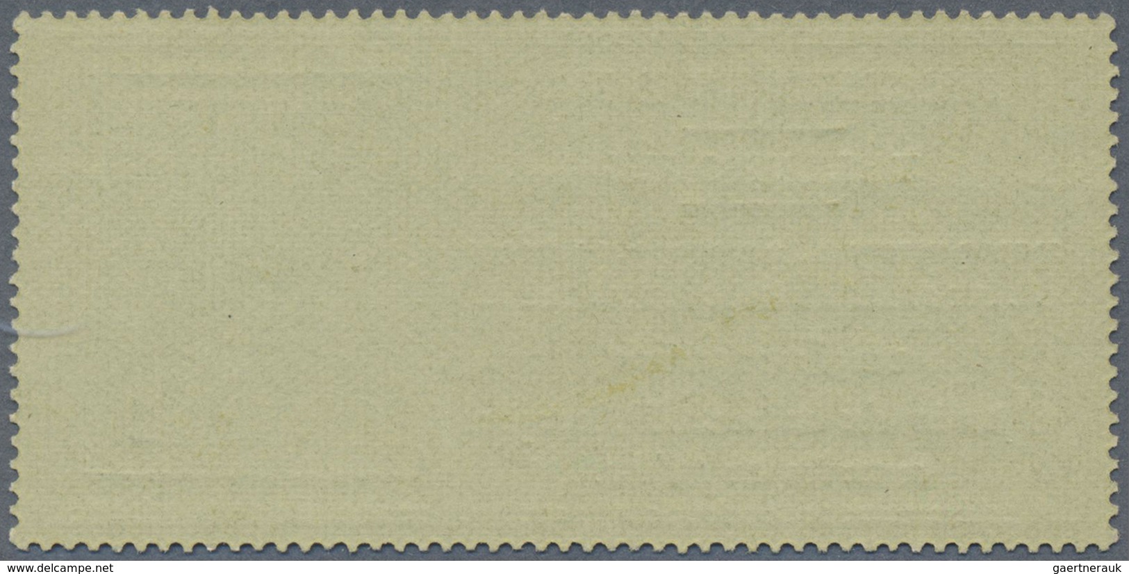 GA Monaco - Besonderheiten: 1891, Telephone Billet 50c. Brown On Yellow, Unused No Gum As Issued. Maury - Autres & Non Classés