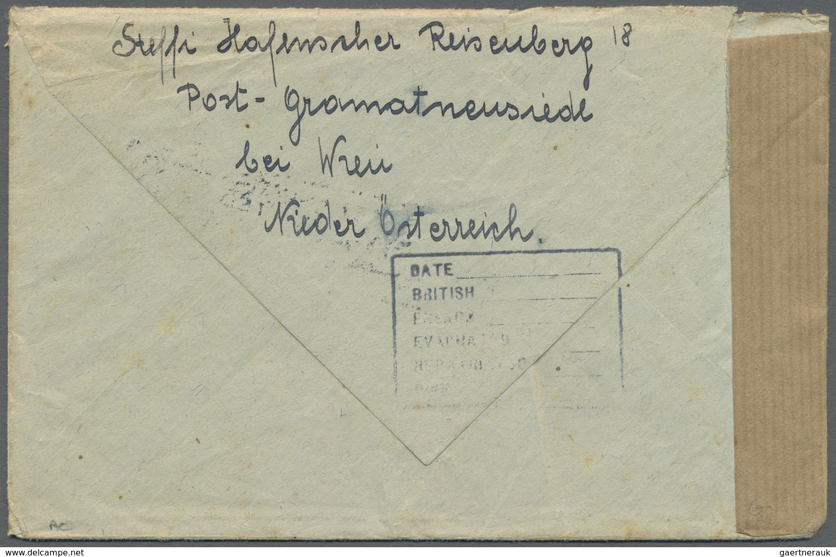 Br Österreich: 1946 (10.7.), Kriegsgefangenenpost Mit 2 X 30 Gr. Landschaft Und Stempel 'WIEN-GRAMATNEU - Neufs