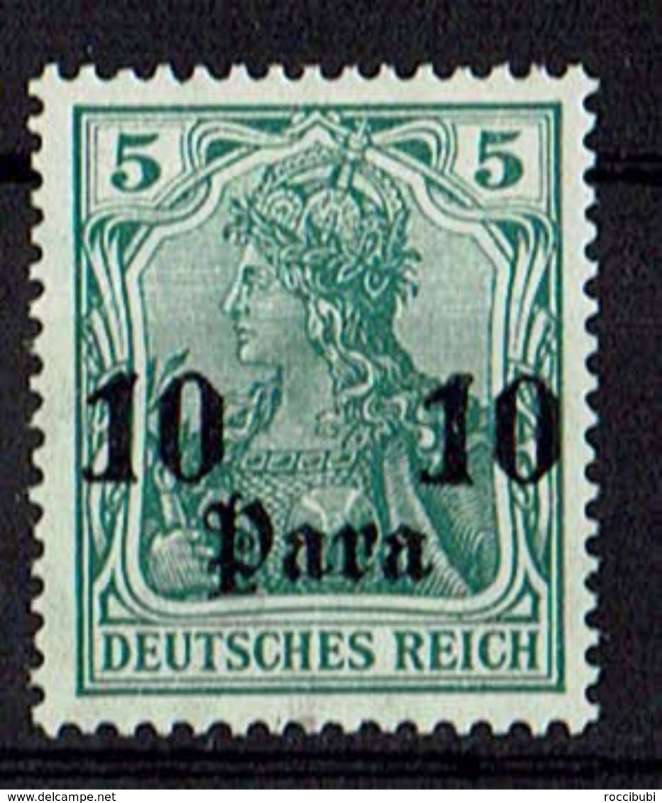 Türkei 1905/1913 // Mi. 36 * - Deutsche Post In Der Türkei