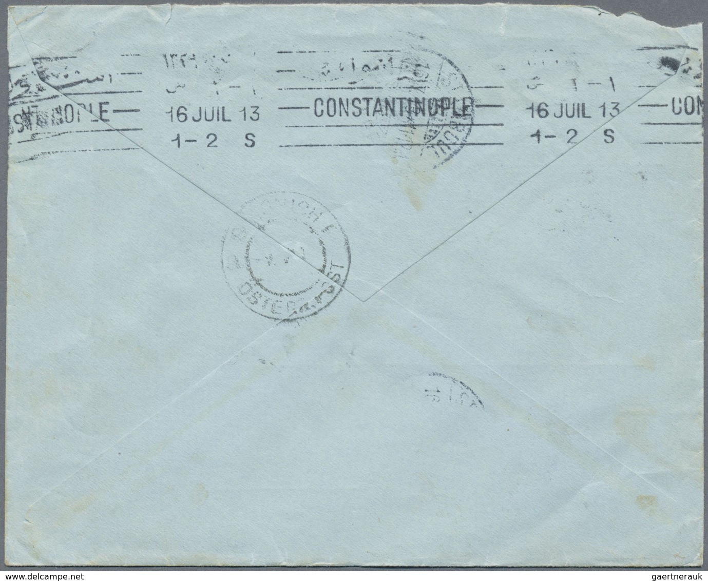 Br Österreichische Post In Der Levante - Portomarken: 1908, Portomarke 2 Pia Grün Gestrichenes Papier M - Levant Autrichien