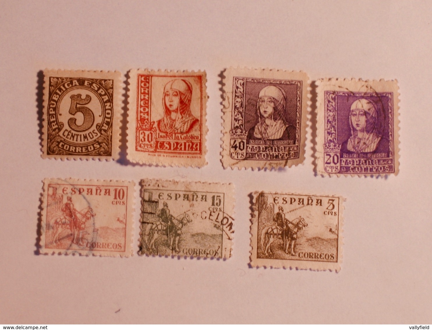 ESPAGNE  1936-40  Lot # 35 - Oblitérés