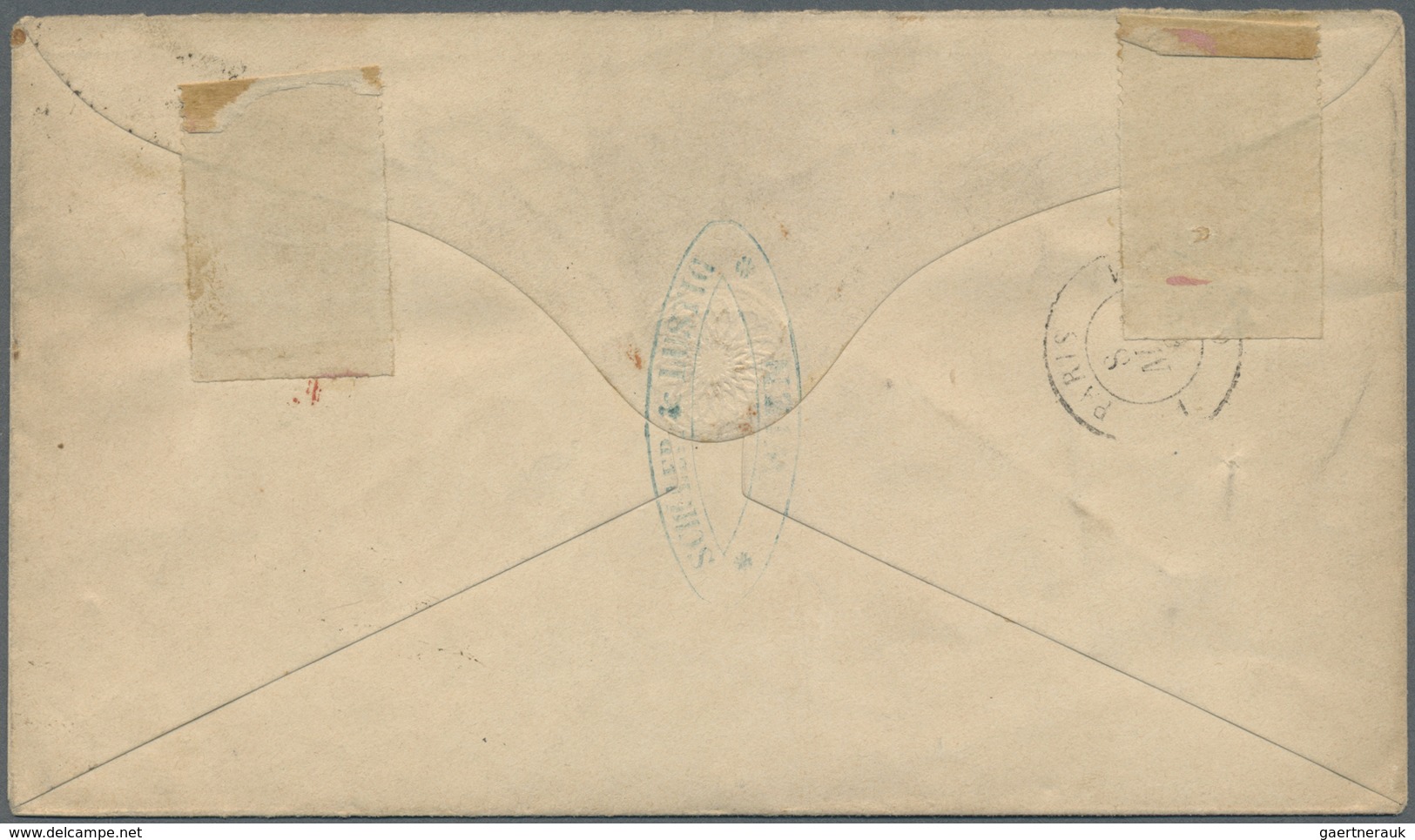 GA Österreich - Ganzsachen: 1864. Ganzsachenumschlag 15 Kr Braun Mit 10 Kr Blau Zusatzfrankatur  Aus WI - Autres & Non Classés