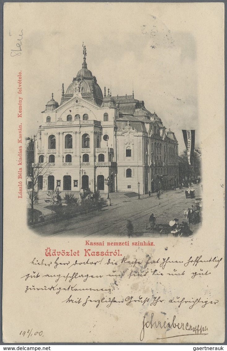 Österreich - Besonderheiten: 1899/1900, 1/2 Kr Smaragdgrün Im Waager. Paar Als 2-Heller-NACHPORTOMAR - Andere & Zonder Classificatie