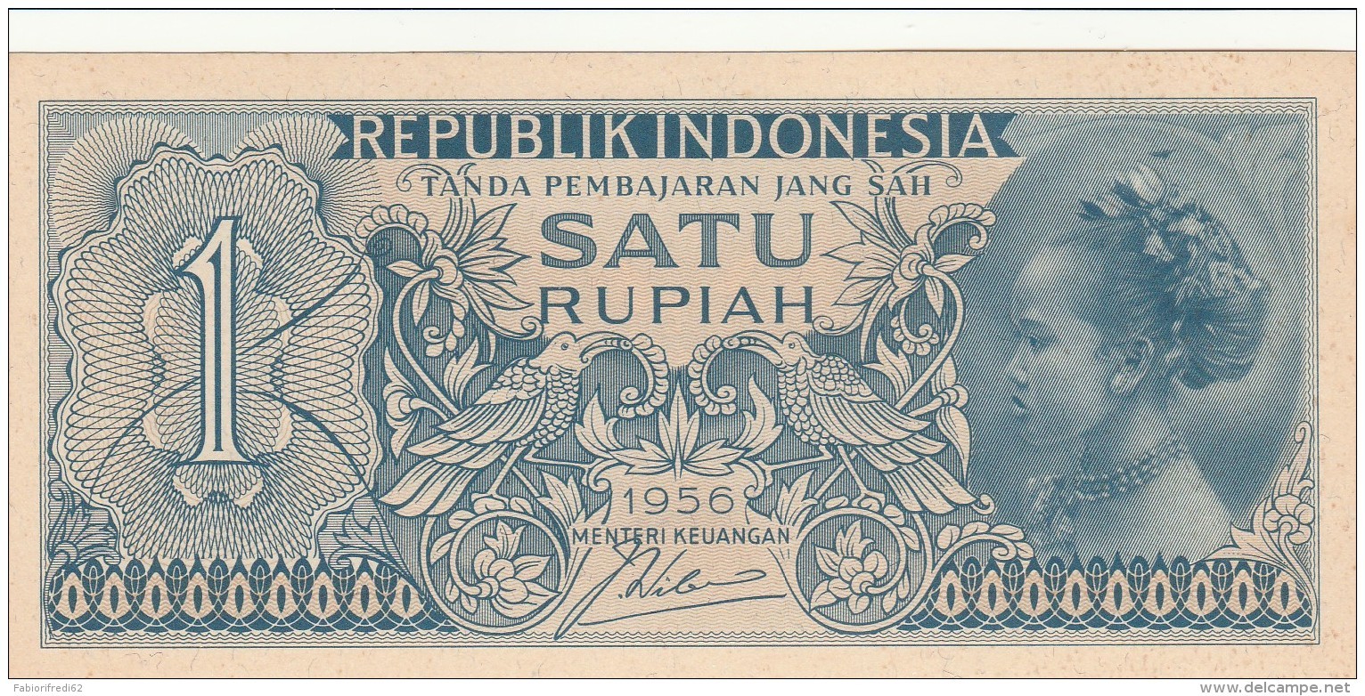 INDONESIA 1 RUPIAH (2) -UNC - Indonesia