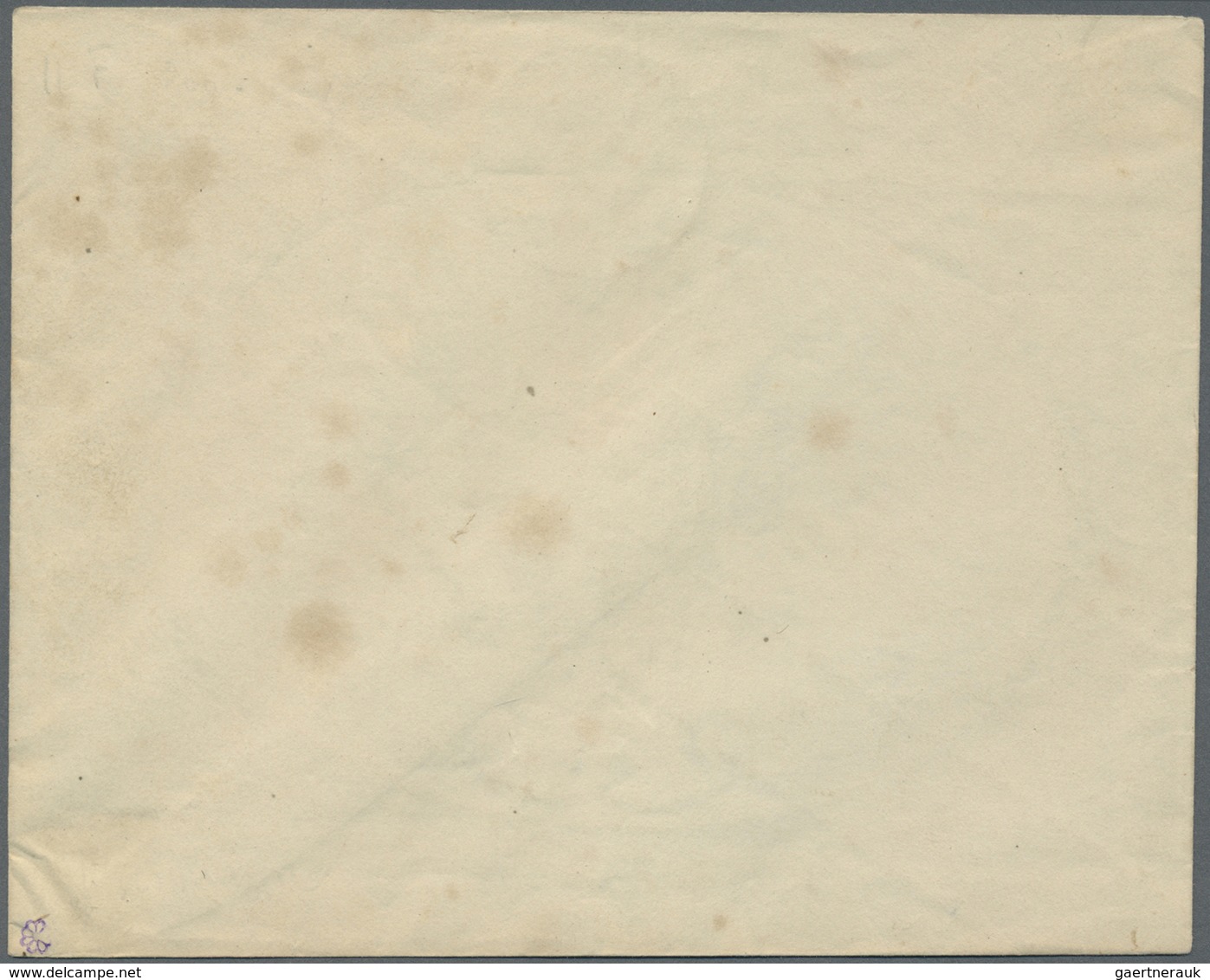 GA Russland - Ganzsachen: 1883, 20 + 1 K. Blue Envelope With The "Broadtail Die" And Watermark 3, Unuse - Entiers Postaux