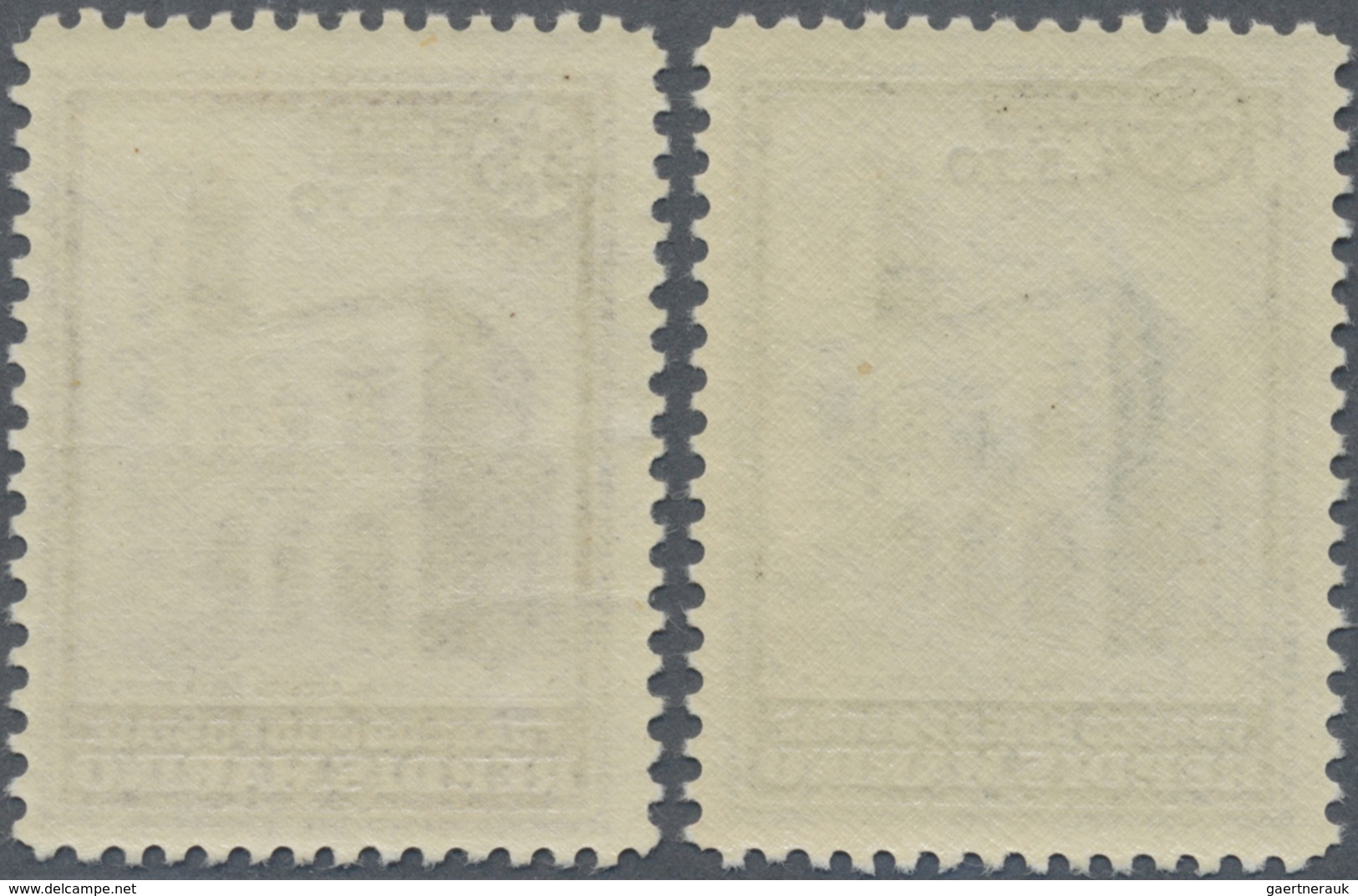 ** San Marino: 1934, Revaluation Overprints, Both Values Unmounted Mint. Sass. 184/85, 500,- €. Only 8. - Neufs