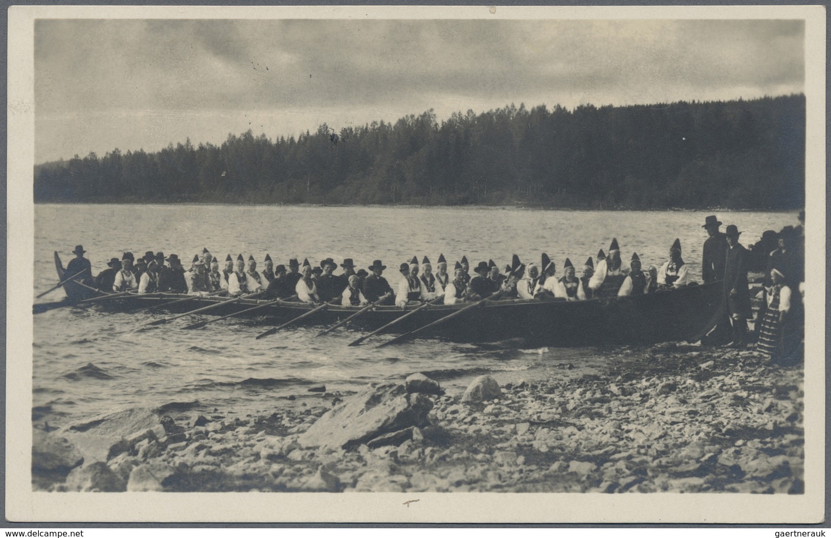 Br Schweden - Stempel: UPU Congress. 1924. Photographic post card's bearing Universal Union Congress Fa