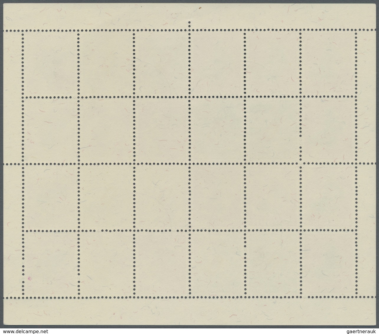 O Schweiz: 1953, Pro Juventute Als Gestempelter Kehrdruck-Kleinbogen Mit 4 X H-Blatt 46. Attest Renggl - Neufs