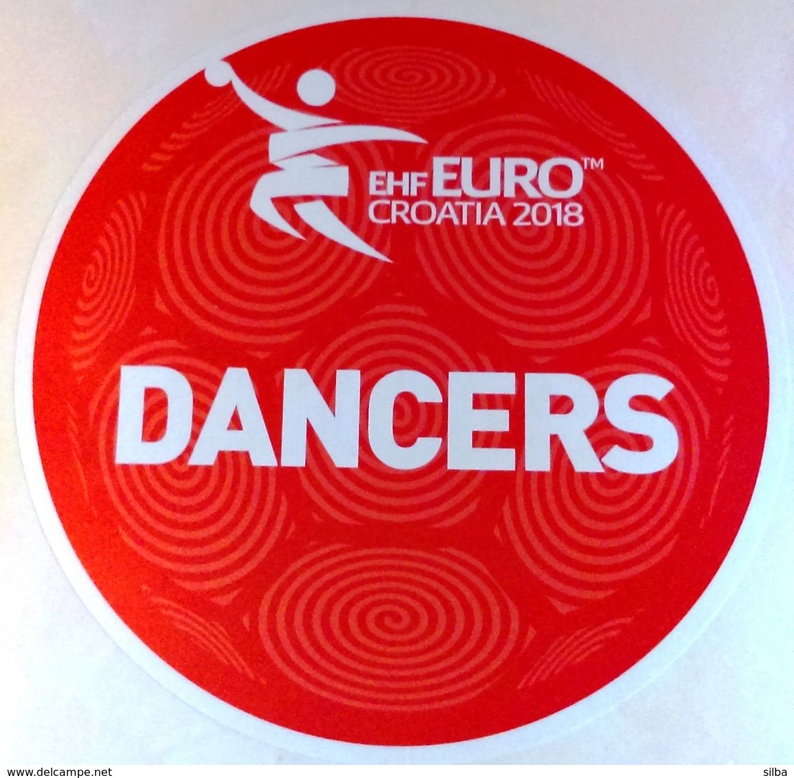 HANDBALL / MEN'S EHF EURO CROATIA 2018 / Main Official Sticker / DANCERS - Handbal