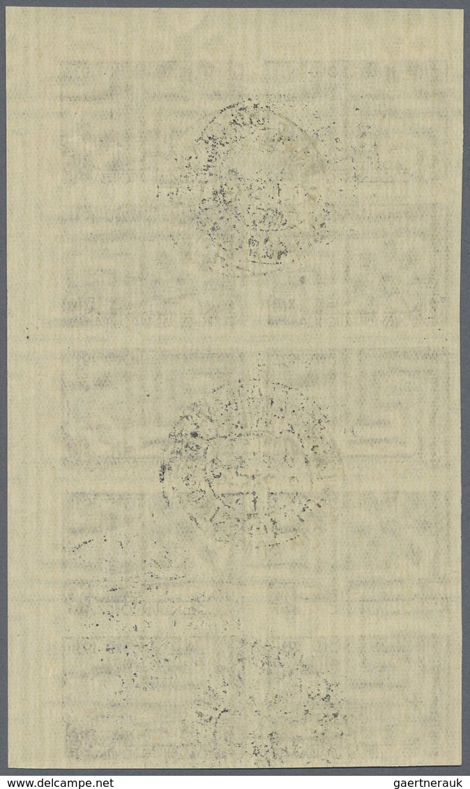 O Sowjetunion: 1931, Zeppelin (Polar Bear) 30kop. Violet Imperforate Block Of Ten From Upper Right Cor - Brieven En Documenten
