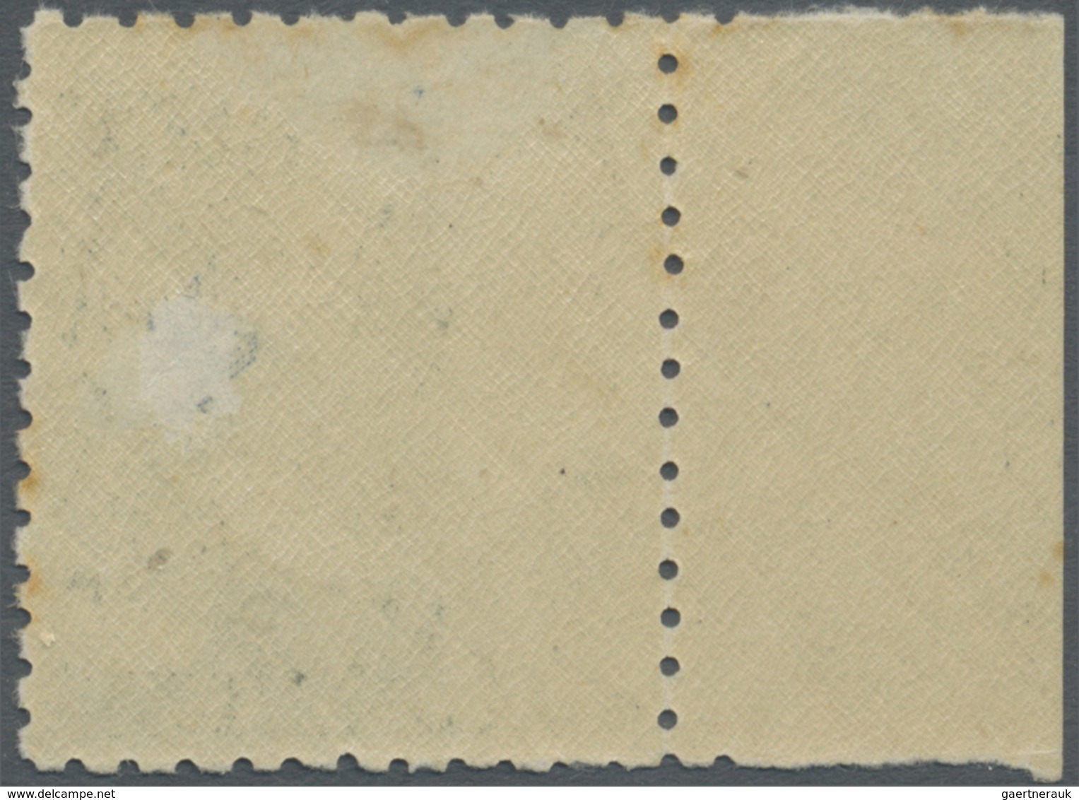 * Spanien: 1939, General Franco Heavy MISPLACED Stamp In Grey (probably 1pta.?) From Left Margin With - Gebruikt