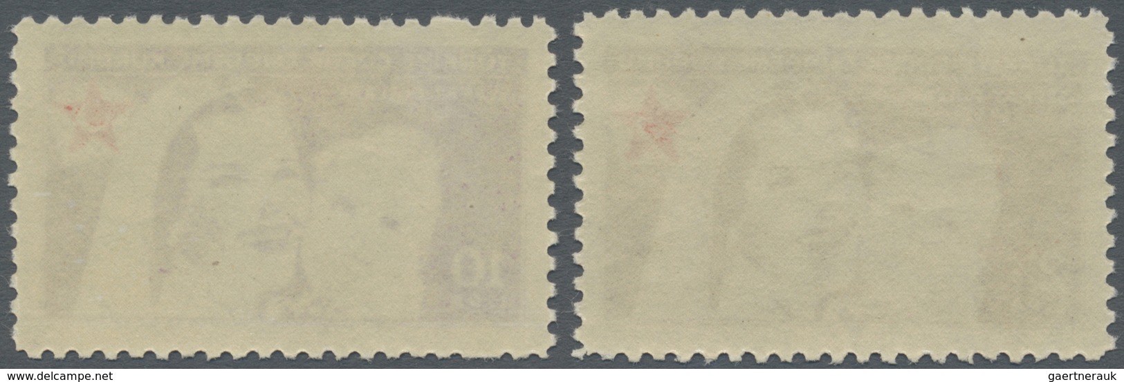 ** Türkei - Zwangszuschlagsmarken Für Den Roten Halbmond: 1955, Red Crescent 2 1/2 Lira & 10 Lira Mint - Timbres De Bienfaisance