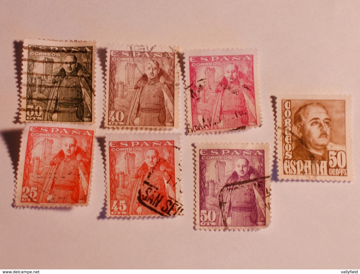 ESPAGNE  1948-49  Lot # 43 - Oblitérés