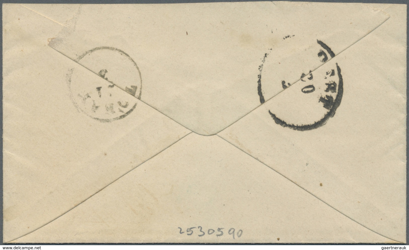 Br Ungarn: 1871 'Franz Josef' 5c., Lithographed, Single Franking On Cover From Pest To Tokay, Tied By " - Brieven En Documenten