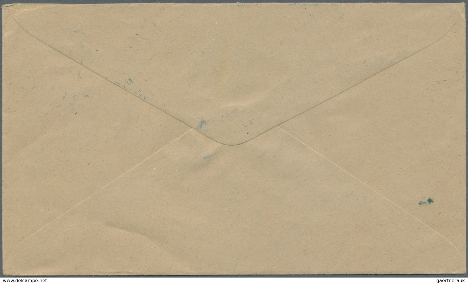 Br Zypern: 1950 (ca.). Air Mail Envelope Addressed To England Bearing SG 155ab, 1½p Green (pair) And SG - Autres & Non Classés