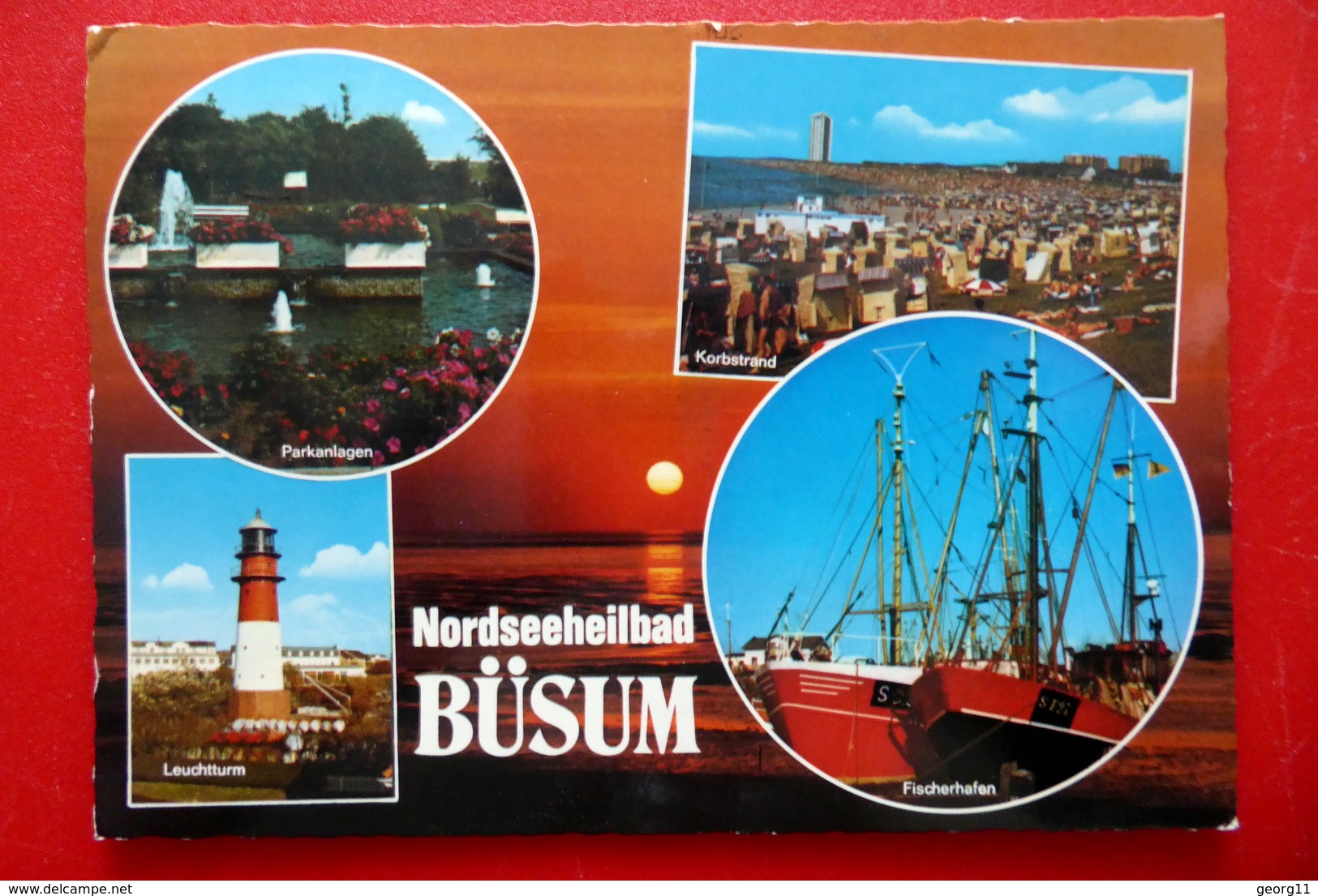 Büsum - Norseebad - Fischerhafen - Leuchtturm - Korbstrand - Dithmarschen - Schleswig-Holstein - Buesum