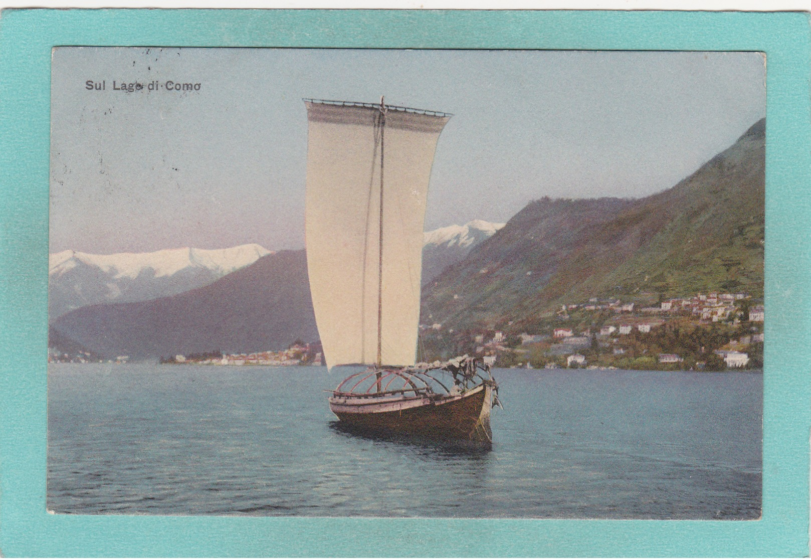 Small Postcard Of Lago Di Como,Lake Como, Lombardy, Italy,Q82. - Como