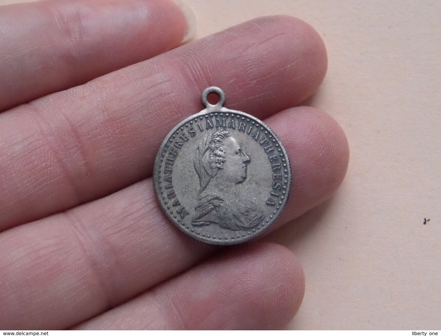 MARIA THERESIA - 1760 ( 3,5 Gr. Hanger - Details, Zie Foto ) - Royaux / De Noblesse